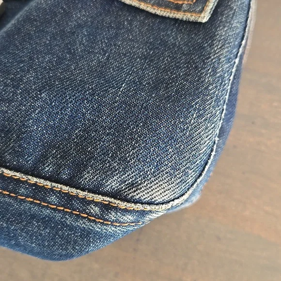 Auth Fendi Denim Mama Baguette - Picture 7 of 16